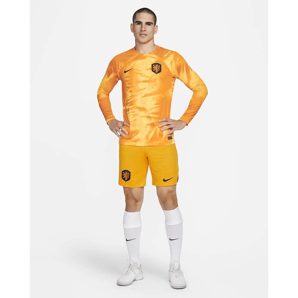 Nike Netherlands 22/23 Stadium Home Long Sleeve Soccer jersey Sz Med DN0669-845 - Picture 6 of 6